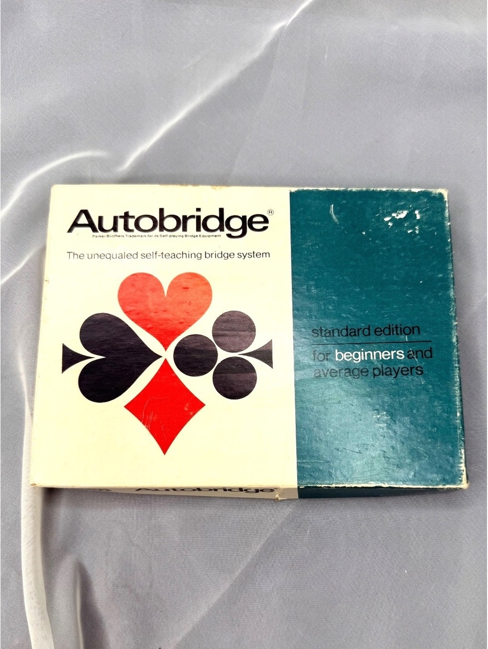 Autobridge Self-Teaching Bridge Game Set Parker Brothers 1970